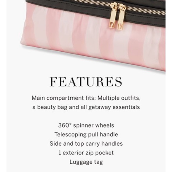 Victoria’s Secret VS GETAWAY OVERNIGHT BAG - Picture 3 of 8